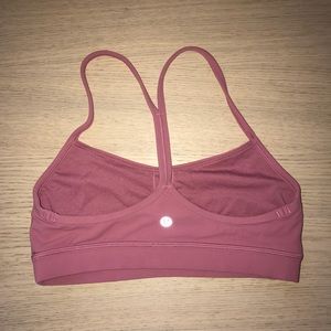 Pink/Mauve Flow Y Lululemon Bra